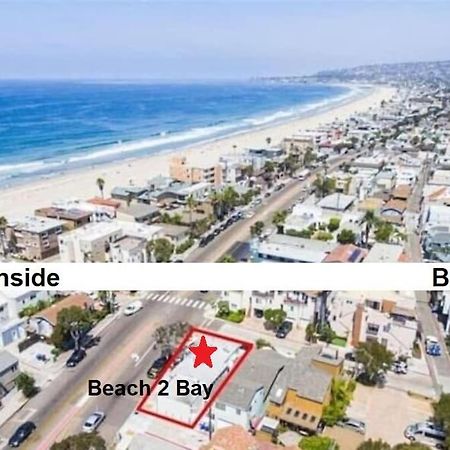 Beach-2-Bay 2Br - In The Heart Of Mission Beach San Diego Bagian luar foto